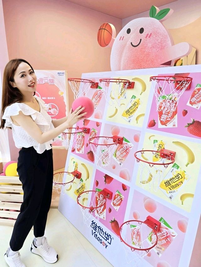 維他奶「果味滋旅」盛大開幕！🍑😍