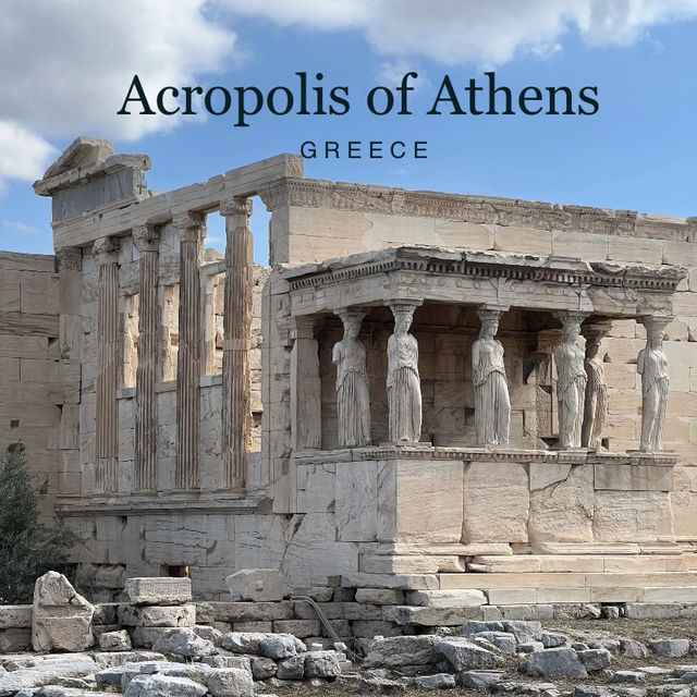 Stepping Back in Time at the Iconic Acropolis of Athens! 🇬🇷✨