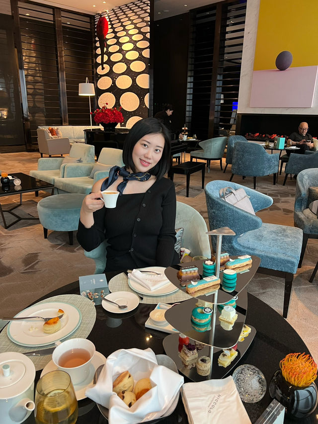 니콜로 충칭 ! 62층에서 즐기는 스카이라인 애프터눈 티 🏙️🫖