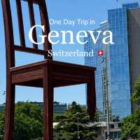 🇨🇭💙 Geneva in a Day: Lake Geneva Steals the Show!