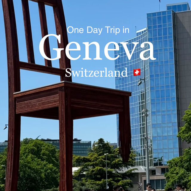 🇨🇭💙 Geneva in a Day: Lake Geneva Steals the Show!