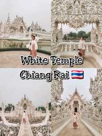 The Dazzling White Temple of Chiang Rai – A Work of Art You Can Walk Through 🤍✨