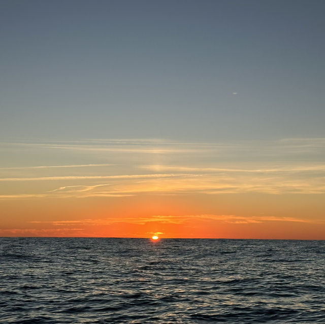 The best sunset and sunrise in Faro Portugal 