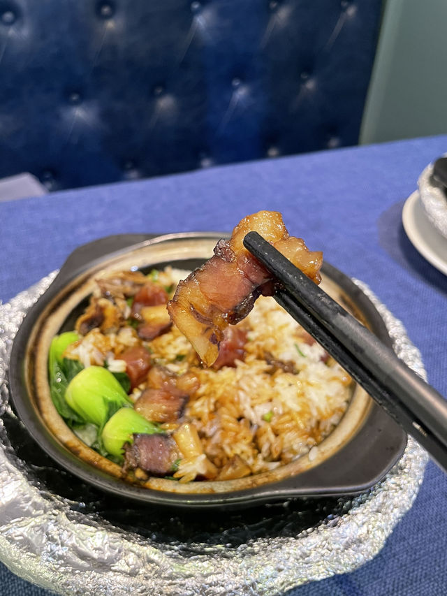 經典配搭的煲仔飯