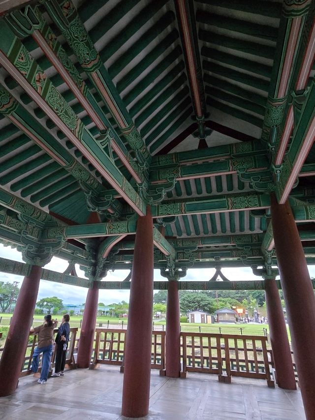 【韓国】慶州　東宮（トングン）と月池（ウォルチ）