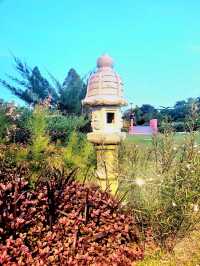 The Serene Floral Garden in Japanese gardens
