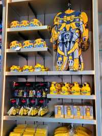 Cool transformers merch in Supply Vault, Universal Beijing Resort