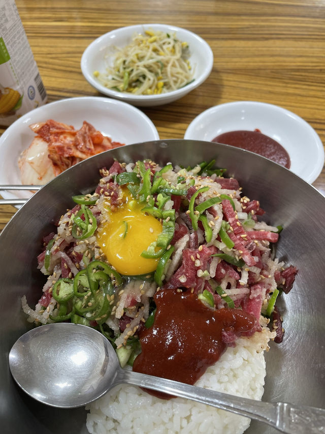 【ソウル】おすすめユッケビビンバ