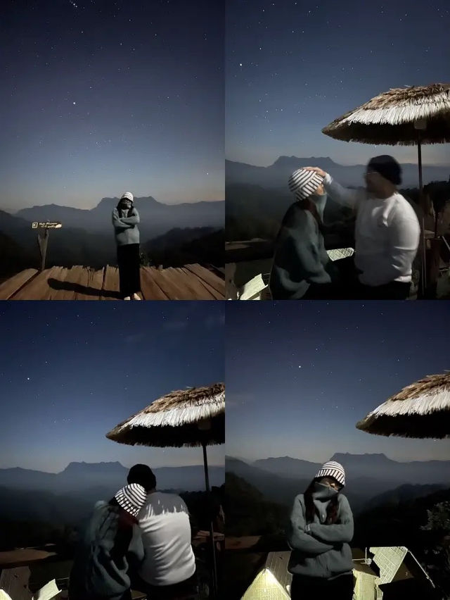 ที่..กลึ มี แคมป์ปิ้ง⛰️🌧️ วิวเชียงดาว🥹🫶🏻