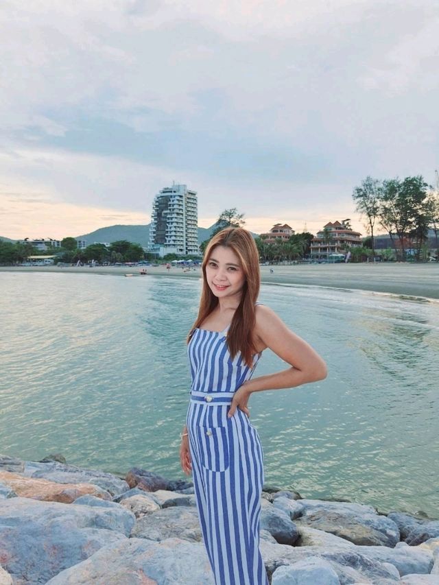 จุดถ่ายรูปท่าเรือเฟอร์รี หัวหิน–พัทยา เขาตะเกียบ