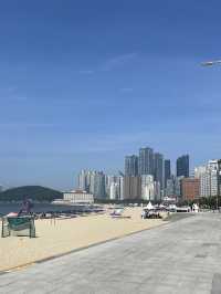 한여름의 열기를 시원하게 날려줄 부산 해운대💙💙
