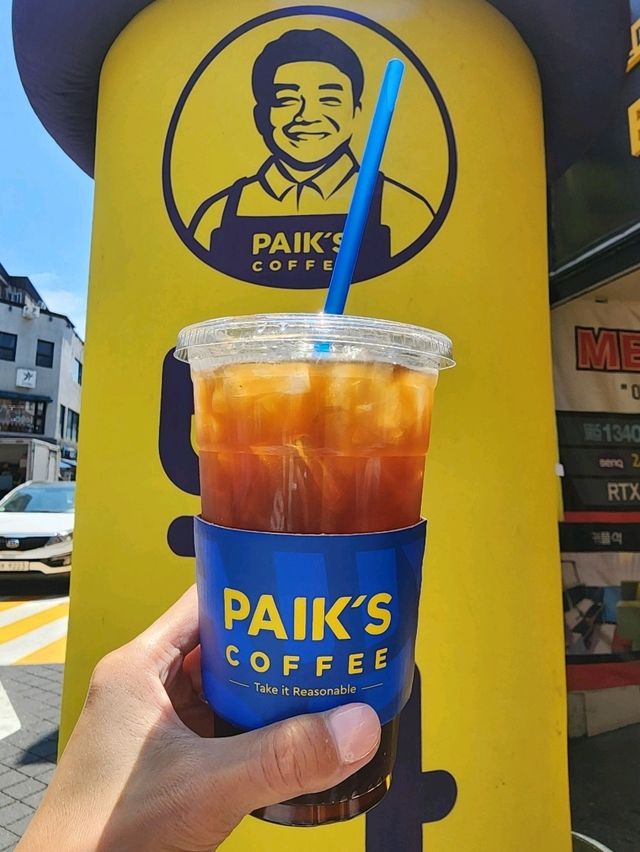 【ソウル🇰🇷】安くて美味しい☕お手軽コーヒー