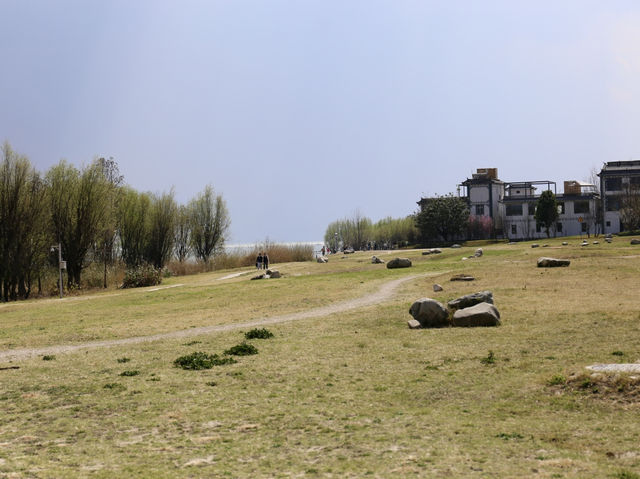 One fine day at Erhai lake in Dali!