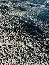 From Fire to Farm: Black Lava Trails of Mount Batur