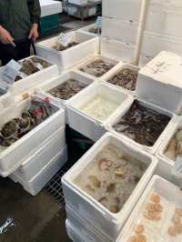 ตลาดปลาโอซาก้าที่สดและราคาดี