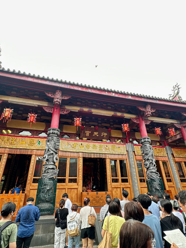 行天宮主神關聖帝君今日聖誕（農曆六月二十四日）。