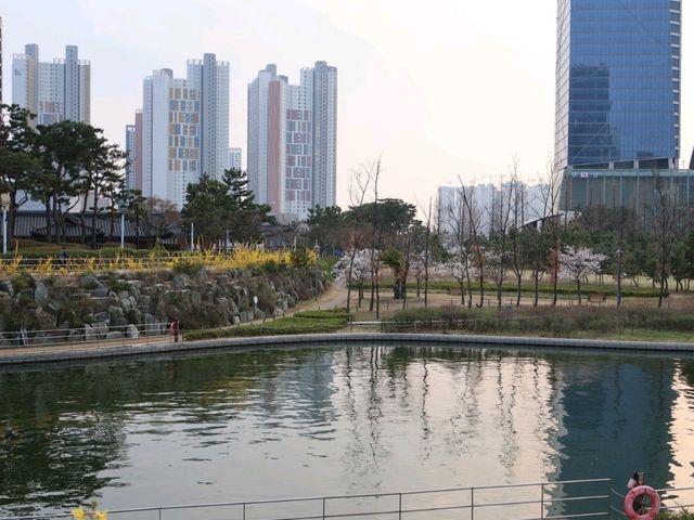 센트럴파크공원 이뻤어요