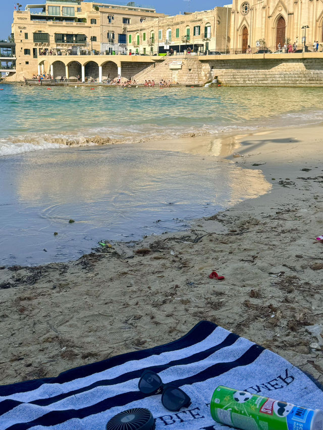 🌴 지중해에 몸을 맡기는 시간, 몰타 발루타 베이 🌊