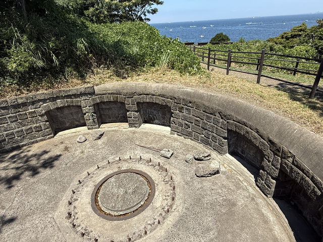 【横須賀】走水低砲台跡はほぼ猿島だった
