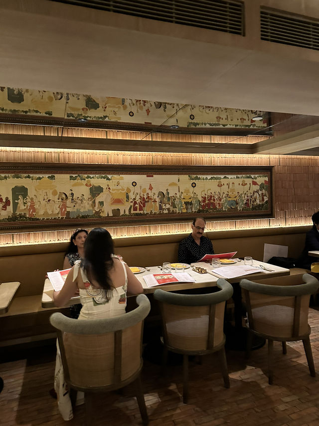 台灣魔術師為食妹大駕光臨中環高貴優雅印度菜餐廳