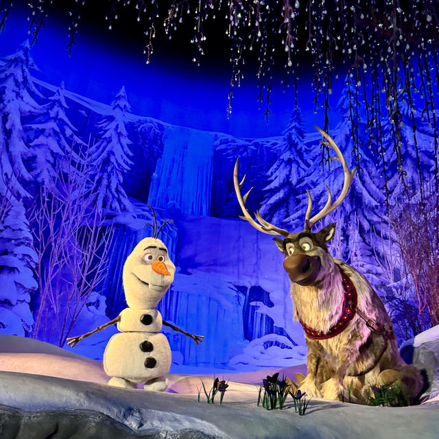【香港ディズニー】世界でここだけ❄️アナ雪エリア