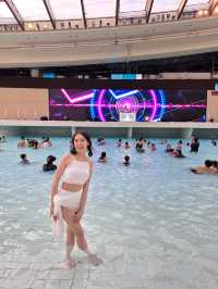 🇭🇰香港水上樂園🩵DJ Clubbing泳池🪩超美日落🩷