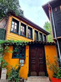 Kariye Mosque and the Colorful Houses