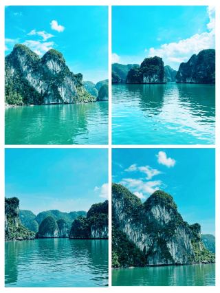 #vietnamtrip
🇻🇳🌊 Ha Long Bay – Vietnam’s Emerald Escape! ✨

Sailing through Ha Long Bay feels like entering a dreamy world of misty limestone cliffs, calm green waters, and peaceful islands. It’s one of those places that stays in your heart long after you leave.

🌟 Why Visit?
⛰️ Majestic rock formations rising straight out of the sea
🛶 Kayaking between cliffs and hidden lagoons
🏝️ Beautiful islands like Titop for views & beaches
🕳️ Cave adventures in Sung Sot & Luon Cave
🌅 Romantic sunsets on the deck

📍 Location: Quang Ninh, Vietnam
💸 Budget:

Day cruise: USD 40–80

Overnight cruise: USD 120–350
🕒 Best Time: October to April


🚕 How to Reach
From Hanoi: 2.5–3 hours by limousine bus or private car.

#️⃣ #HaLongBay #VietnamNature #HaLongExperience #VietnamTrip #CruiseLife