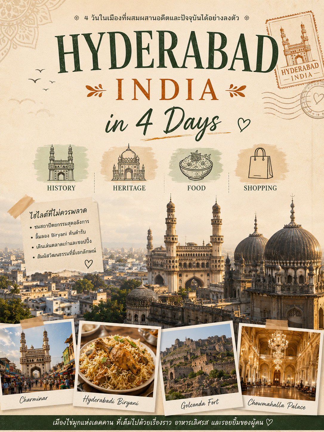 Hyderabad in 4 Days