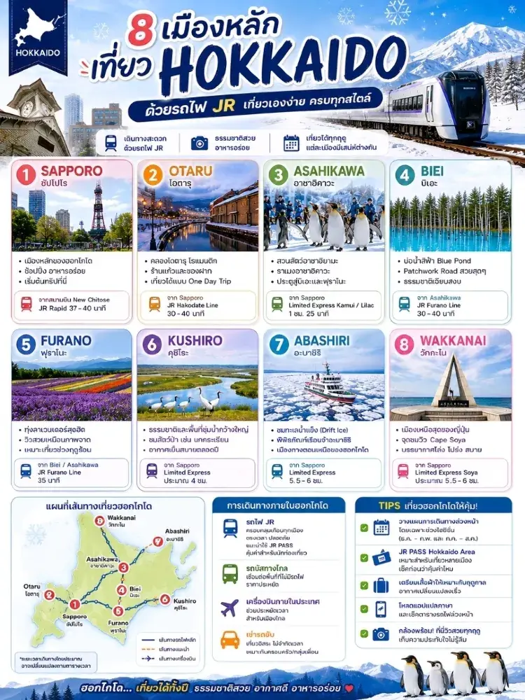 2回行ったのに、まだ全部見きれてない!🤣 📍JR電車で北海道を旅する🚄