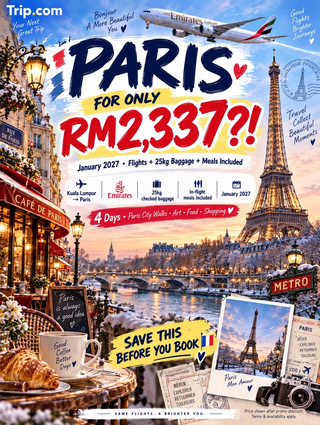 🇫🇷 PARIS FOR ONLY RM2,337?! ✈️