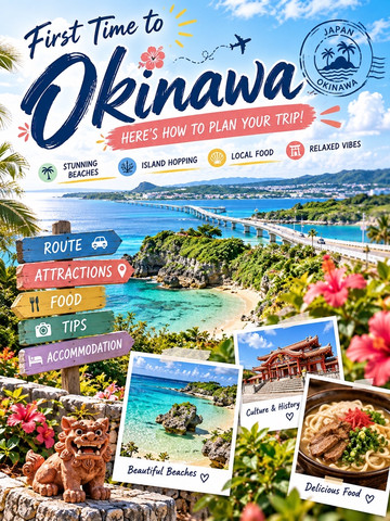 🇯🇵 Okinawa First-Timer Guide: The Perfect 4D3N Itinerary