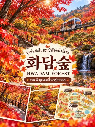 🍁 花潭森林 (화담숲) | 首爾附近8個賞秋花園亮點 🇰🇷