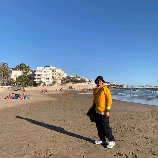 유럽여행 스페인 바르셀로나 시체스 San Sebastian beach