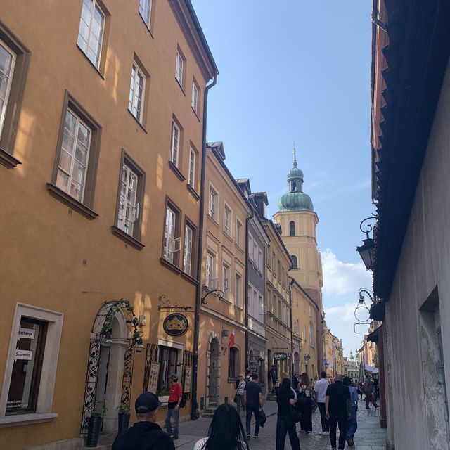City walk through the old town, royal bath park and Wilanow