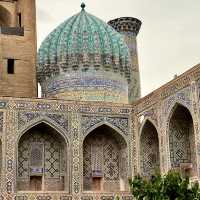 50 Shades of Blue in Samarkand
