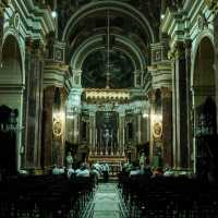Step Inside Malta’s Churches – History and Light ✨⛪