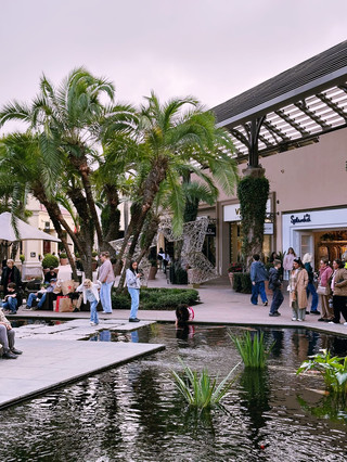 🌸🐟 Springtime Bliss at Fashion Island, Newport Beach 🇺🇸✨