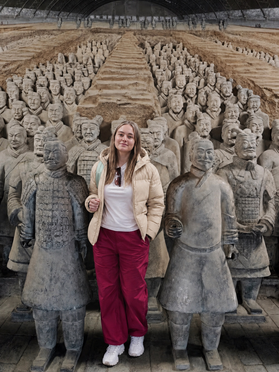 If there's one place in China where you can physically feel history, it's the Terracotta Army.
And seeing it in person doesn't feel like visiting a museum; it feels like witnessing a frozen moment in time from the ancient world that just happened to be buried underground for 2,000 years.
⸻
📍 Terracotta Army — Where is it?
📍 Xi'an, Shaanxi Province
📍 Coordinates: 34.3853, 109.2786
The complex is located about 40 km from downtown Xi'an, right next to the mausoleum of China's First Emperor.
⸻
🏺 What is it, really?
The Terracotta Army is part of the massive necropolis of Emperor Qin Shi Huang.
He ordered the creation of an army to accompany and protect him in the afterlife.
👉 Construction began when he was just 13 years old and lasted for almost 40 years.
⸻
😳 A Scale That Defies Imagination
To date, archaeologists have unearthed:
· over 8,000 soldiers
· around 600 horses
· dozens of chariots
· officers, generals, and archers
👉 And that's just a fraction of the complex — archaeologists believe there is much more still buried underground.
⸻
🎭 Why They Aren't Just "Clay Statues"
1️⃣ Every soldier has a unique face
These figures weren't mass-produced in molds.
They feature:
· distinct facial expressions
· unique individual traits
· different hairstyles and even ear shapes
👉 It is widely believed that the artisans modeled them after real people.
⸻
2️⃣ They used to be colorful
Today, the statues look grayish-brown, but originally they were painted in vibrant colors:
· red
· blue
· green
· black
The paint peeled off and faded almost immediately after excavation due to exposure to the air.
⸻
3️⃣ Real weaponry
Many of the warriors held real bronze weapons:
· swords
· spears
· crossbows
Amazingly, the metal is still incredibly well-preserved thanks to an advanced anti-rust technology used back then.
⸻
4️⃣ They are arranged in actual battle formations
The army isn't placed randomly.
👉 It includes:
· infantry
· archers
· cavalry
· commanders
Everything is positioned exactly as a real military force would be.
⸻
🏛 What You'll See During Your Visit
The complex consists of three main pits:
· Pit 1 — the largest (housing thousands of soldiers in formation)
· Pit 2 — different military units
· Pit 3 — the army's command post
You are literally looking at an active archaeological dig, not a polished, "finished" museum display.
⸻
🚜 How the Site Was Discovered
In 1974, local farmers were digging a well when they accidentally stumbled upon the first figures.
This serendipitous find became one of the greatest archaeological discoveries of the 20th century.
⸻
🚗 How to Get There
From Xi'an:
🚌 Bus:
· ~1–1.5 hours
· The most budget-friendly option
🚖 Taxi / Didi:
· ~40–60 minutes
· ~150–250 RMB
🚐 Guided Tour:
· The most convenient option
· Usually includes a guide and round-trip transfers
⸻
💰 Practical Info
🎫 Ticket: ~120 RMB
⏰ Hours: 8:30 AM – 5:00 PM
👉 Pro tip: Arrive early in the morning, as it gets incredibly crowded later in the day.
⸻
⚠️ Good to Know
· A large part of the army is still buried underground
· The emperor's main tomb has never been excavated
· It can get packed with tourists inside
👉 Legend has it that the tomb contains rivers of flowing mercury, which is one reason why it remains unopened.
⸻
🤔 Is It Worth the Trip?
Absolutely, if you want to see:
✔ one of the most monumental structures of the ancient world
✔ a genuine archaeological dig rather than a modern replica
✔ a place that completely reshapes your understanding of ancient history
⸻
The Bottom Line
The Terracotta Army is more than just a tourist attraction.
It represents:
· the boundless ambition of the First Emperor
· the incredible engineering prowess of ancient China
· one of the most mind-blowing archaeological sites in the world
And seeing it in person hits completely different than any photo ever could.