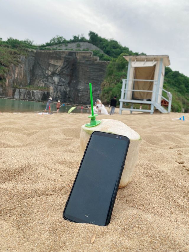 🏖️ Do you know this beach in 📍Hangzhou ⁉️