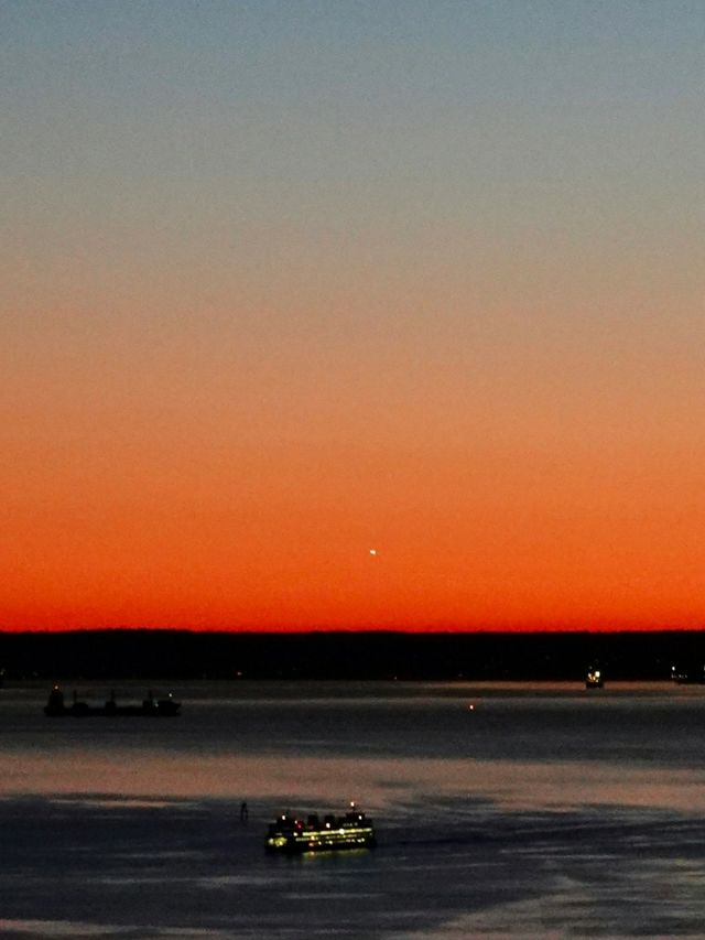A ticket for a sunset cruise to Seattle.