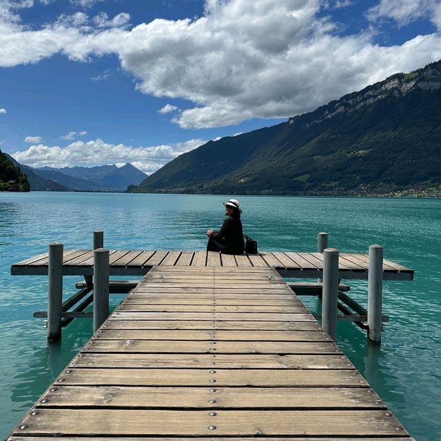 "Crash Landed" in Iseltwald by Lake Brienz