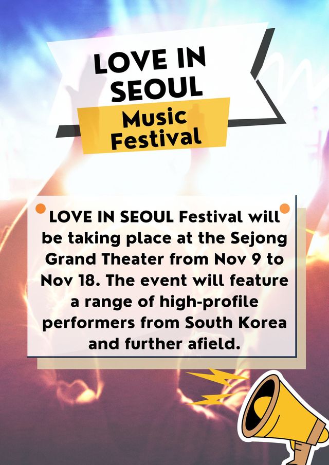 LOVE IN SEOUL Music Festival🎵