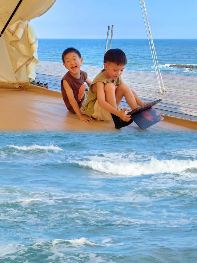 Huizhou Strolling with Kids | Cliff Camping, this place is really not Bali