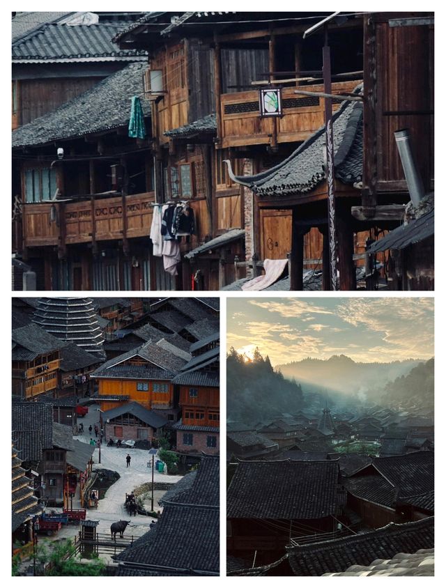 貴州丨肇興侗寨這個小眾地方好美啊||