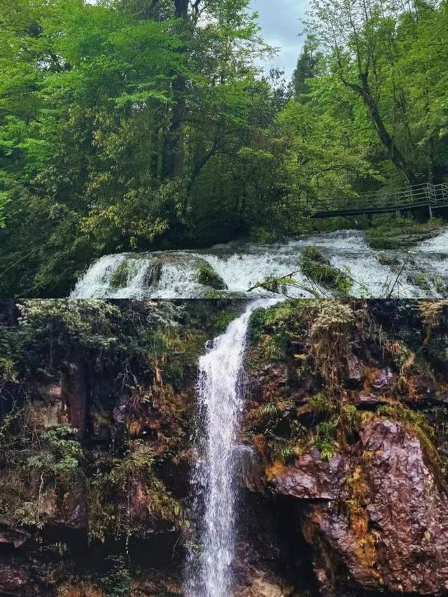 雅安龍苍溝疊翠溪風景區