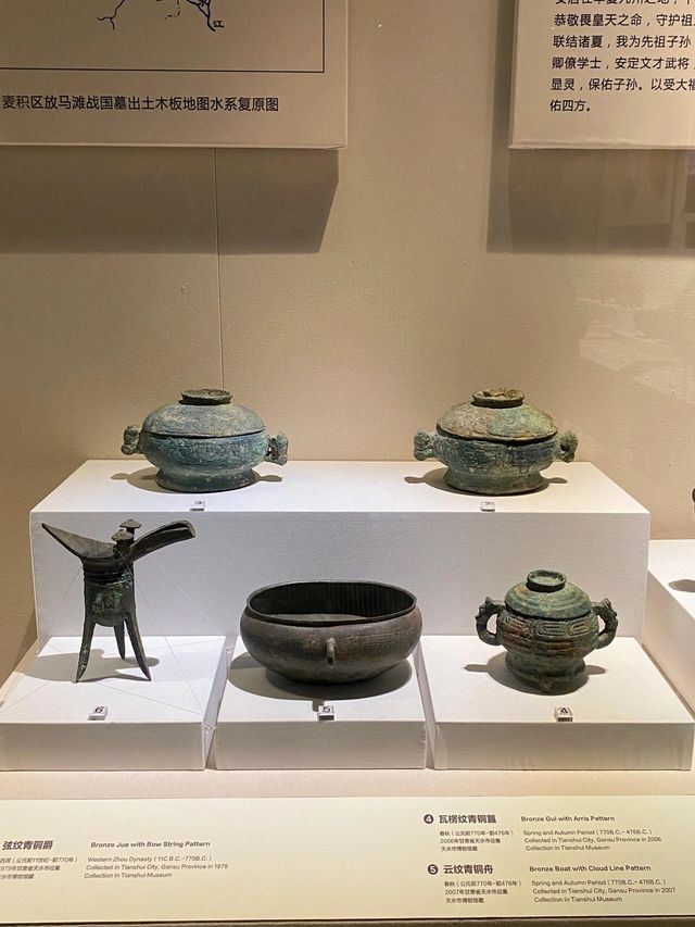天水市｜天水市博物館｜博物館裡的藝術。
