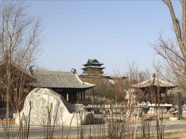 北京遊之四：冬天的世園公園。