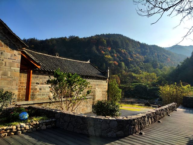 秋天最美的春山灣留居。