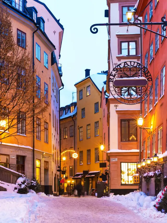 Winter in Europe is amazing! 